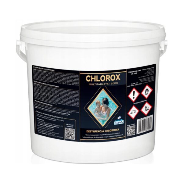 CHLOROX MULTITABLETKI 200G 3KG