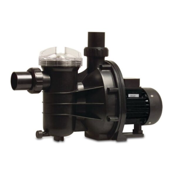 Flotide Pompa basenowa 50 mm / 1 1/2" KW metryczny/calowy 3,5A 230VAC czarny typ SS 075 z wtyczką RCD